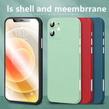 360 Full Cover Protection Phone Case  (Front Tempered Glass+Back Cover)