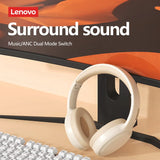 Lenovo TH30 Headphones Wireless  5.0 Foldable Headset  Bluetooth  2023