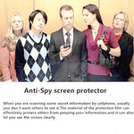4PCS Anti-Spy Screen Protector