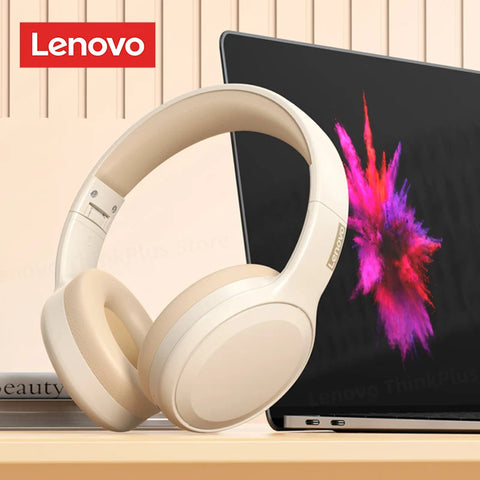 Lenovo TH30 Headphones Wireless  5.0 Foldable Headset  Bluetooth  2023