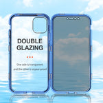 Magnetic Tempered Glass Metal Privacy Case