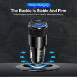 Car Charger Phone Adapter for Type-C & USB