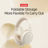 Lenovo TH30 Headphones Wireless  5.0 Foldable Headset  Bluetooth  2023