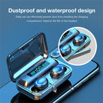 Hifi Stereo Headphone With LED Power Display Earbuds