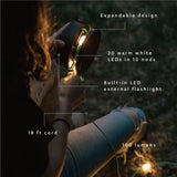 Solar Outdoor Camping String Lights & Portable Charger