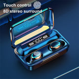 Hifi Stereo Headphone With LED Power Display Earbuds