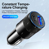 Car Charger Phone Adapter for Type-C & USB