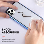 Magnetic Tempered Glass Metal Privacy Case